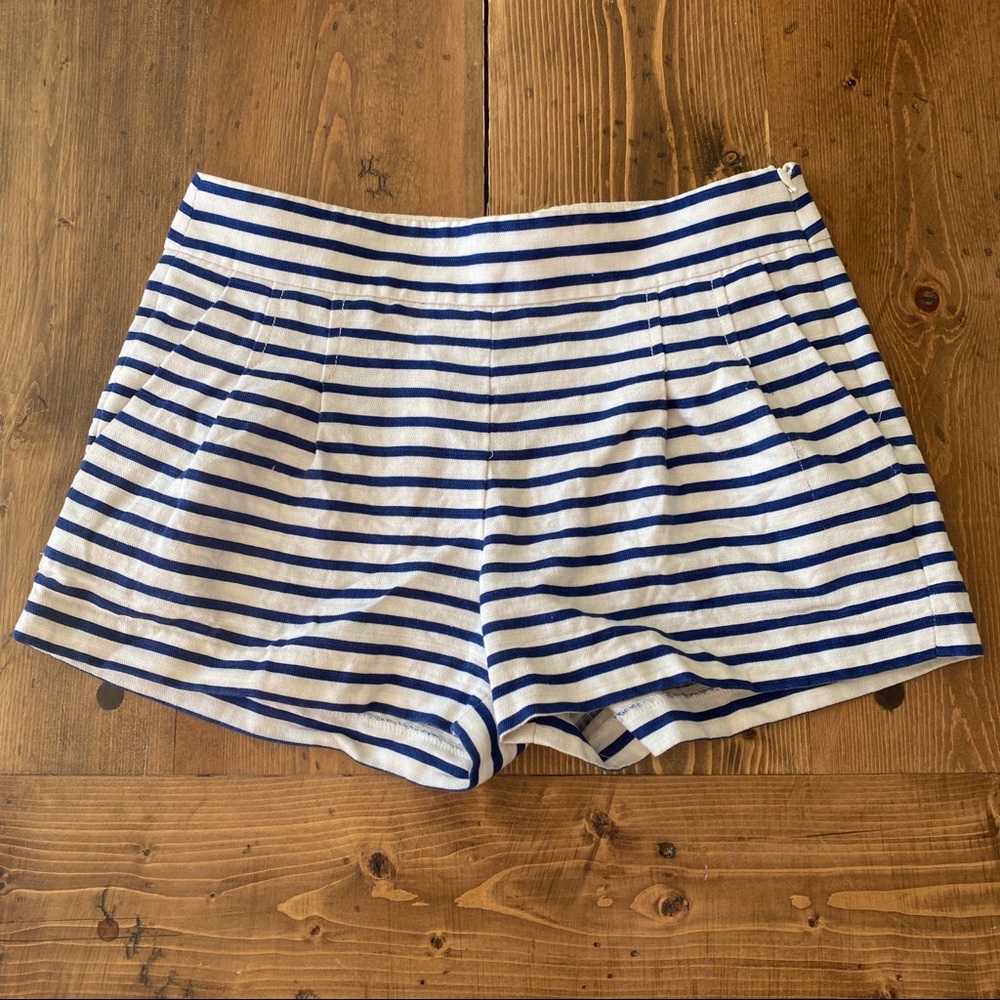 J.Crew factory striped shorts